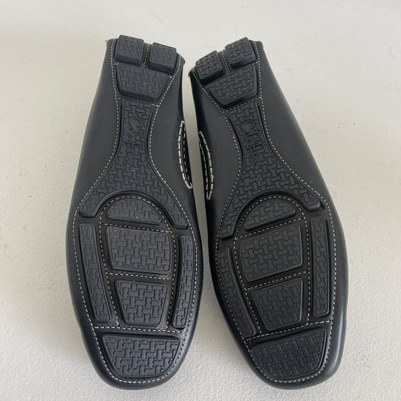 Cole Haan Womens Trillby Driving Penny Loafer Shoes Black Slip On Moc Toe 8AA - Picture 8 of 10